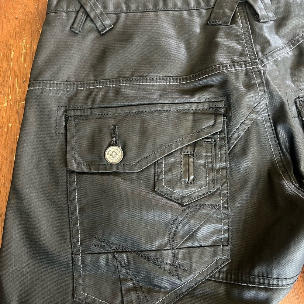 883 POLICE Black Jeans ˋRick Owens Style‘ - Picture 13 of 15